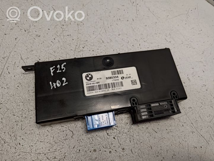 BMW X3 F25 Moduł sterowania Gateway 9380334