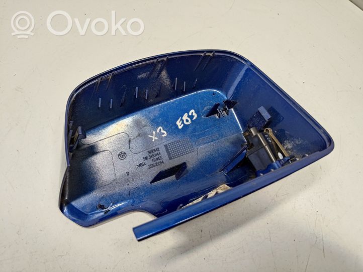 BMW X3 E83 Copertura in plastica per specchietti retrovisori esterni 51163450444