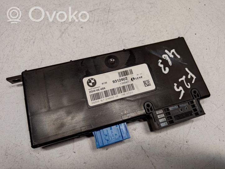 BMW X3 F25 Moduł sterowania Gateway 9312602