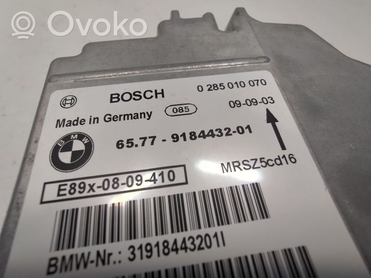 BMW M3 Oro pagalvių valdymo blokas 65779184432