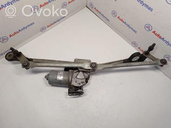 BMW X5 E70 Mechanizm i silniczek wycieraczek szyby przedniej / czołowej 7200535