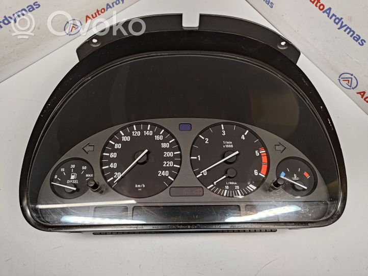 BMW 5 E39 Tachimetro (quadro strumenti) 62118369051