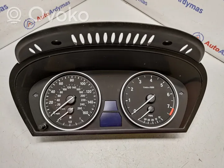 BMW X5 E70 Compteur de vitesse tableau de bord 62109236812