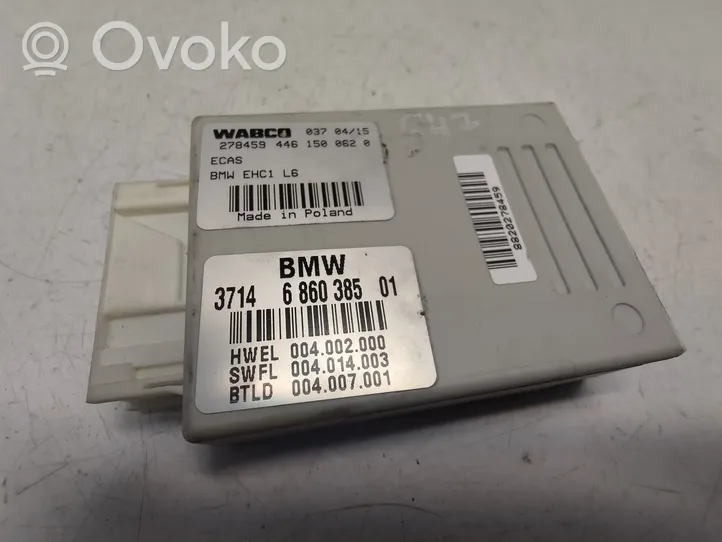 BMW 7 F01 F02 F03 F04 Módulo de control de la suspensión neumática (trasera) 37146860385