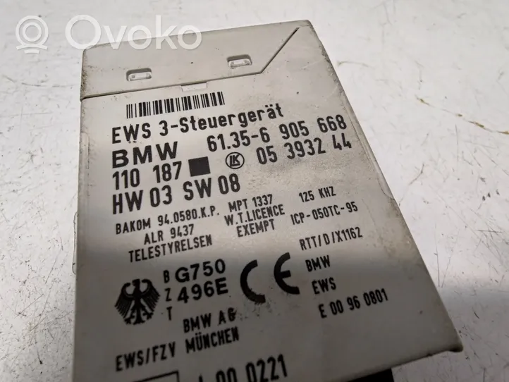 BMW 5 E39 Kit centralina motore ECU e serratura 7785540