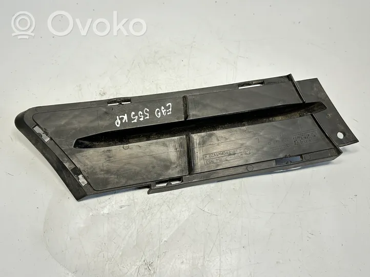 BMW 3 E90 E91 Etupuskurin alempi jäähdytinsäleikkö 7154553