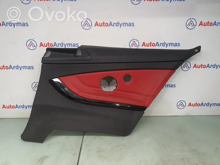 BMW 4 F32 F33 Rear door card panel trim 51437389760