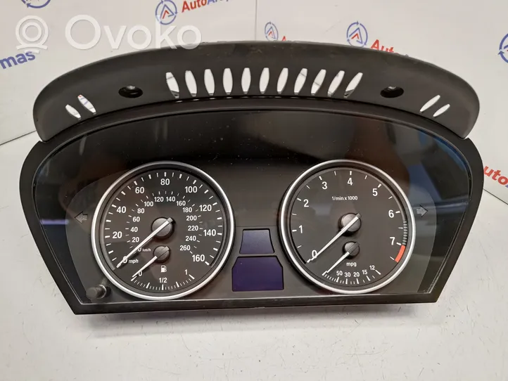 BMW X5 E70 Compteur de vitesse tableau de bord 62109236812
