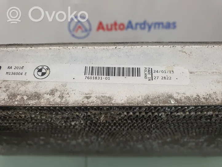 BMW 5 F10 F11 Coolant radiator 7601831