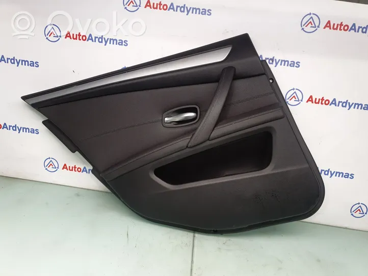 BMW 5 E60 E61 Rear door card panel trim 6984389