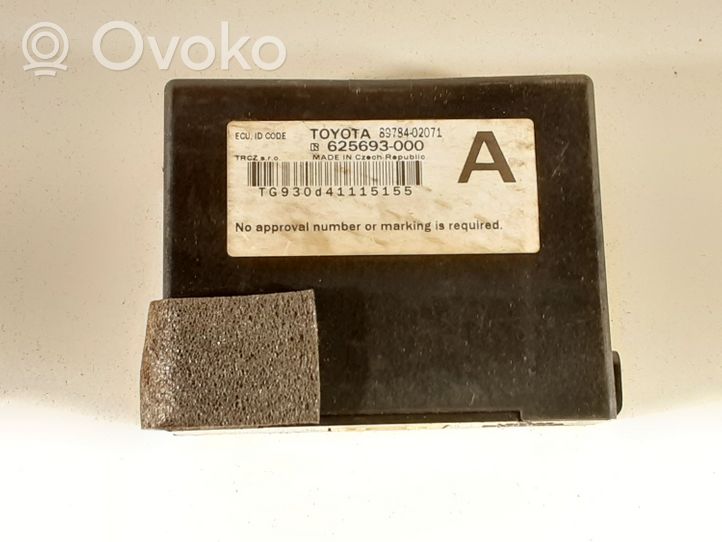 Toyota Auris E180 Ajonestolaitteen ohjainlaite/moduuli 8978402071