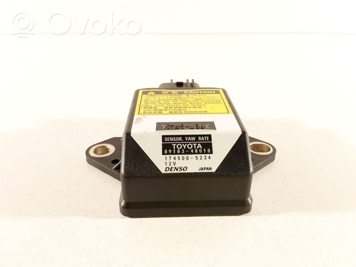 Toyota Prius (XW20) Sensore di imbardata accelerazione ESP 8918348010