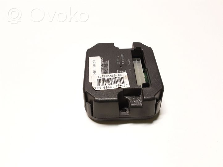 Citroen C-Crosser Unité de commande, module PDC aide au stationnement 4C4905A0B09