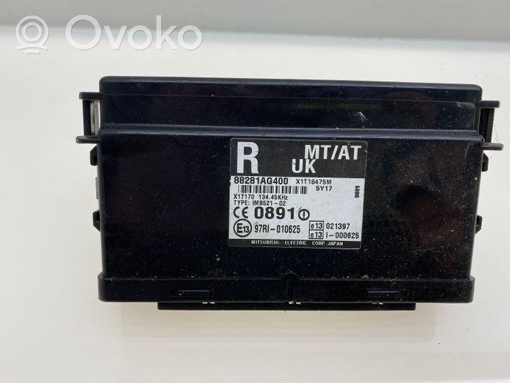 Subaru Legacy Ajonestolaitteen ohjainlaite/moduuli 88281AG400