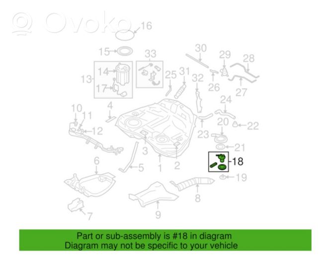 Subaru Legacy Sensore di livello del carburante 42081AG