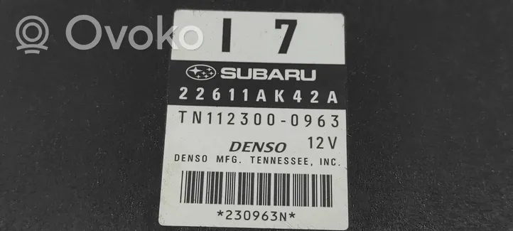 Subaru Legacy Kit centralina motore ECU e serratura 85014AG15A