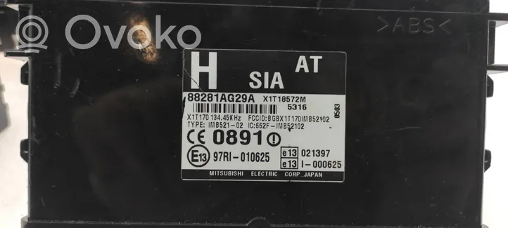 Subaru Legacy Kit centralina motore ECU e serratura 85014AG15A