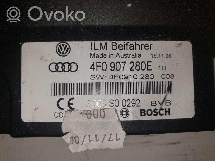 Audi Q7 4L Muut ohjainlaitteet/moduulit 4F0907280E