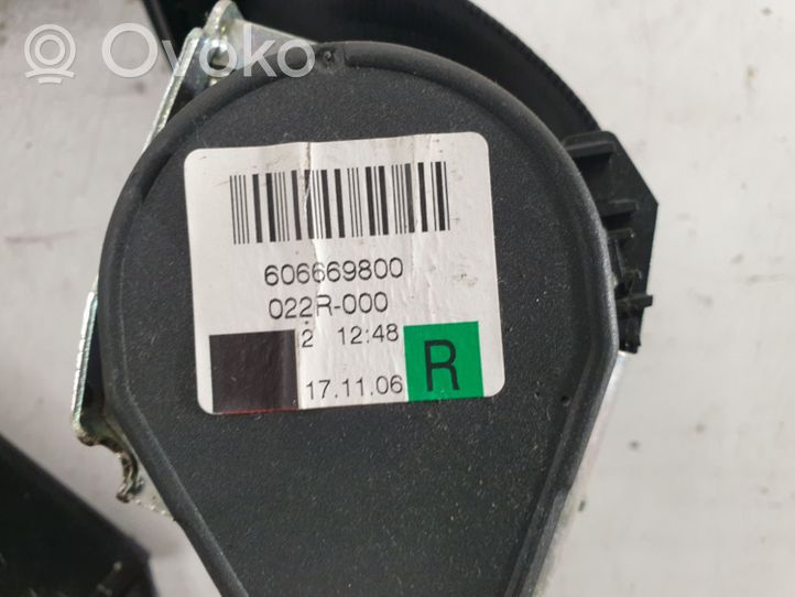 Audi Q7 4L Ceinture de sécurité arrière 4L0857806G