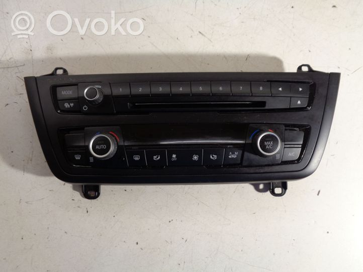 BMW 3 F30 F35 F31 Oro kondicionieriaus/ klimato/ pečiuko valdymo blokas (salone) 9226784