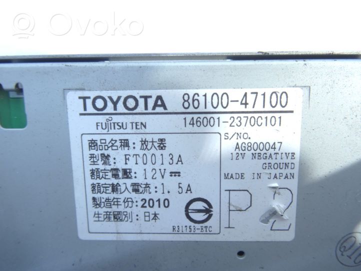 Toyota Prius (XW30) Amplificateur de son 8610047100