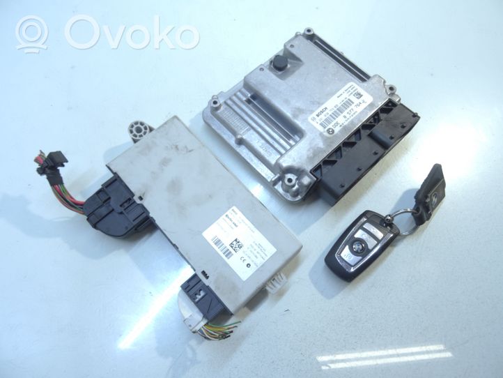 BMW 5 F10 F11 Komputer / Sterownik ECU i komplet kluczy 8577764