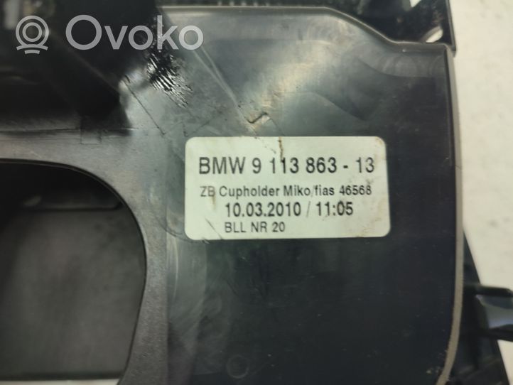 BMW 7 F01 F02 F03 F04 Uchwyt na kubek deski rozdzielczej 9113863