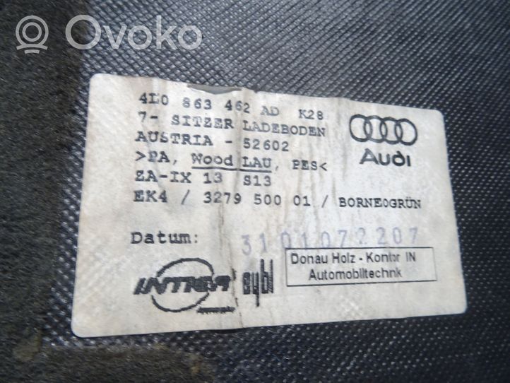 Audi Q7 4L Revestimiento de alfombra del suelo del maletero/compartimento de carga 4L0863462