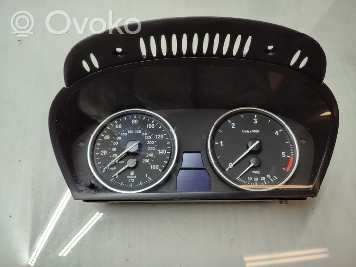 BMW X5 E70 Compteur de vitesse tableau de bord 9153844