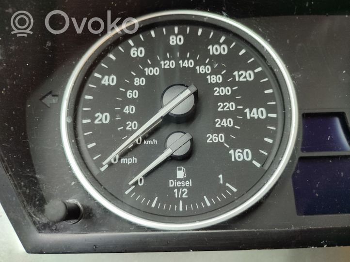 BMW X5 E70 Compteur de vitesse tableau de bord 9153844