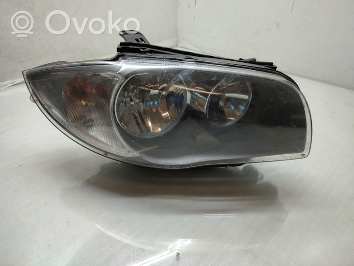 BMW 1 E81 E87 Lampa przednia 7249652