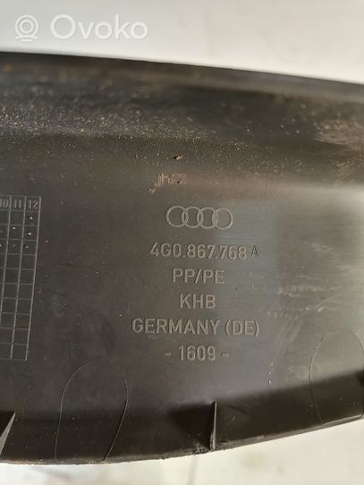 Audi A6 S6 C7 4G Osłona boczna fotela tylnego 4G0867768