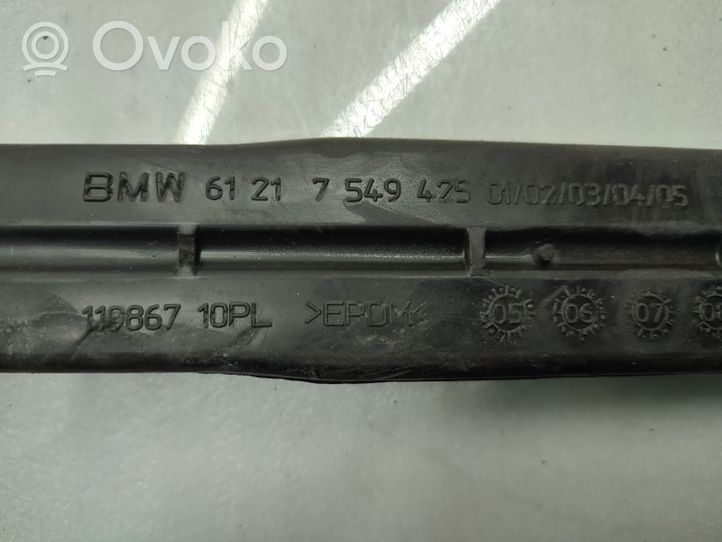 BMW 3 E90 E91 Staffa di montaggio della batteria 7549425