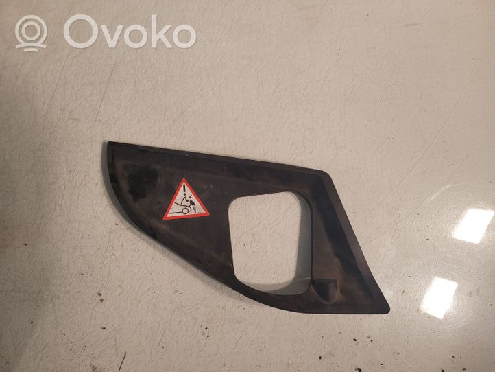 BMW 5 F10 F11 Rivestimento della modanatura della chiusura del vano motore/cofano 7209617