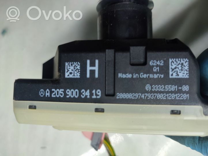 Mercedes-Benz GLC X253 C253 Moottorin start-stop-painike/kytkin A2059003419