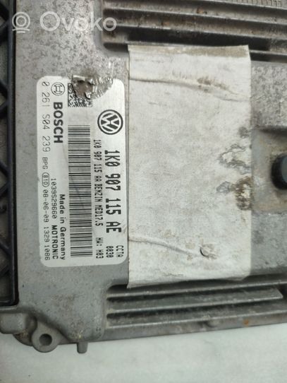 Volkswagen Jetta V Calculateur moteur ECU 1K0907115AE