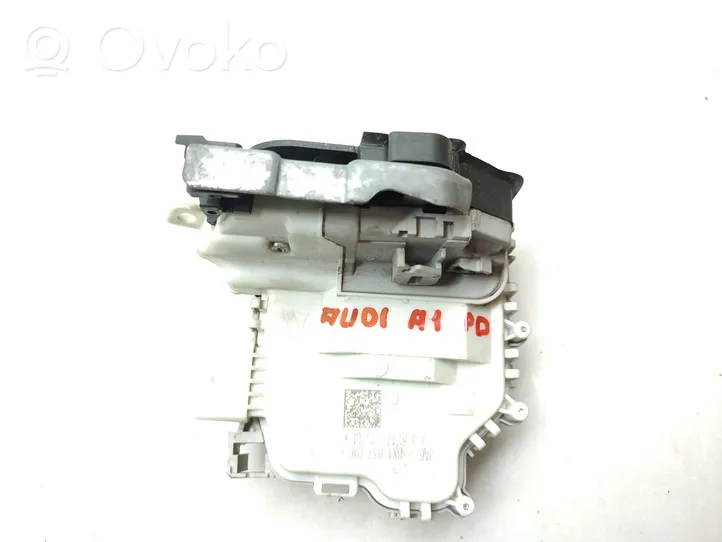 Audi A1 Front door lock 8X1837016C