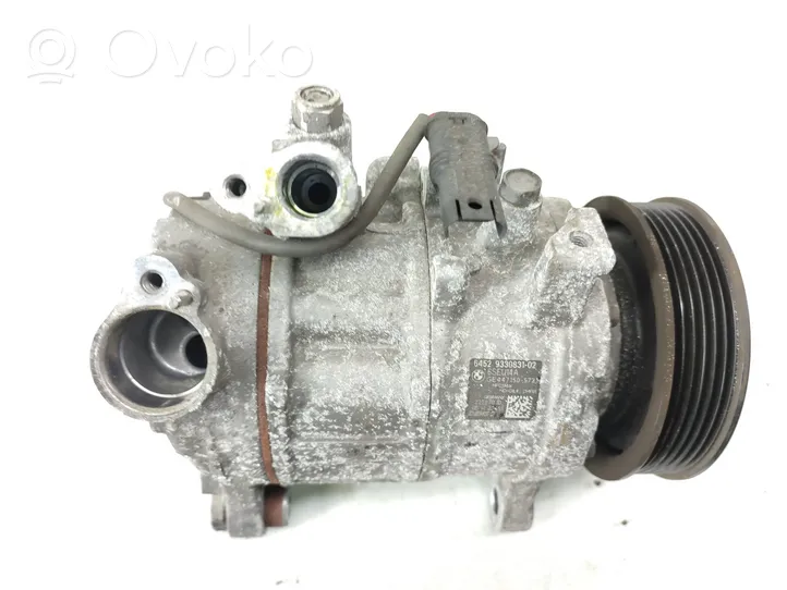 BMW 4 F32 F33 Compressore aria condizionata (A/C) (pompa) 9330831