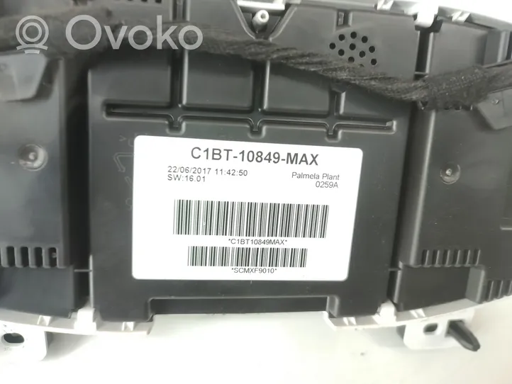 Ford B-MAX Tachimetro (quadro strumenti) C1BT10849MAX