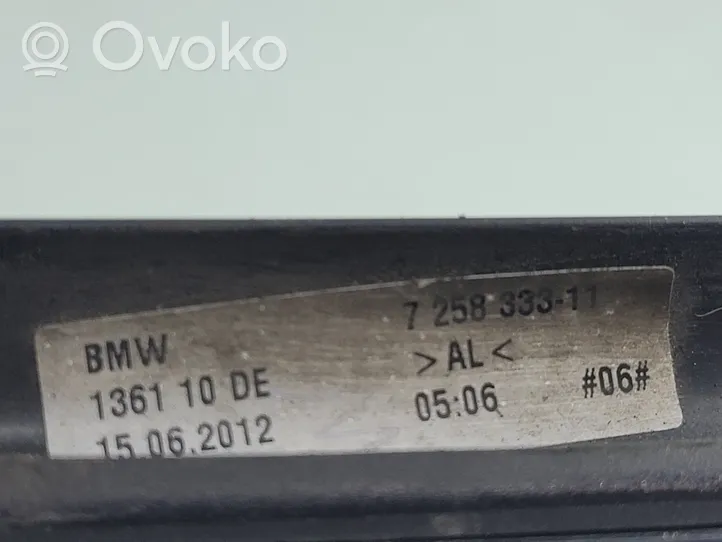 BMW 3 F30 F35 F31 Apdailinė stogo juosta "moldingas" 7258334