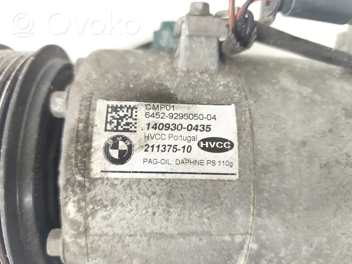 BMW 3 F30 F35 F31 Air conditioning (A/C) compressor (pump) 9295050