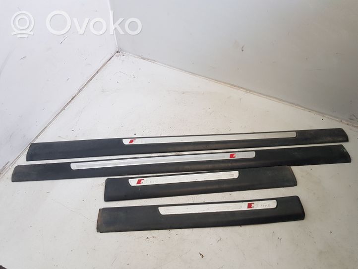 Audi A6 S6 C6 4F sill trim set (inner) 