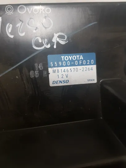 Toyota Corolla Verso E121 Oro kondicionieriaus/ klimato/ pečiuko valdymo blokas (salone) 559000F020
