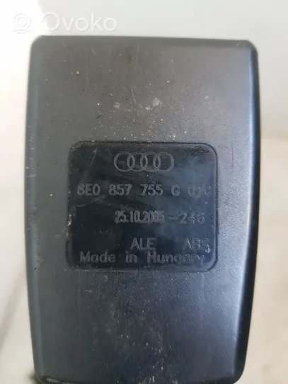 Audi A4 S4 B7 8E 8H Front seatbelt buckle 8E0857755G