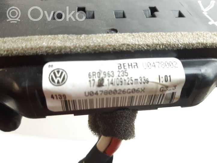 Audi A1 Elektrinis salono pečiuko radiatorius 6R0963235