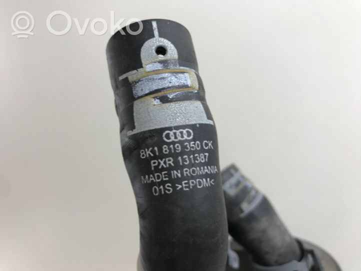 Audi A4 S4 B8 8K Pečiuko radiatorius vamzdelis (-ai)/ žarna (-os) 8K1819350CK