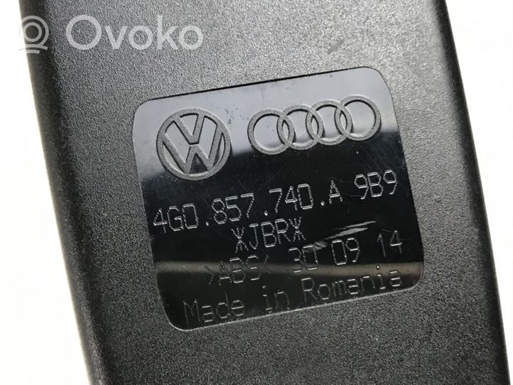 Audi Q3 8U Takaistuimen turvavyön solki 4G0857740A