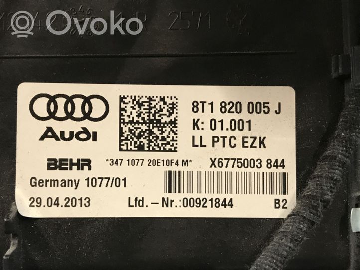 Audi A4 S4 B8 8K Радиатор печки 8T1820005J