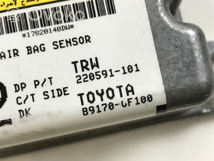 Toyota Verso Sterownik / Moduł Airbag 891700F100
