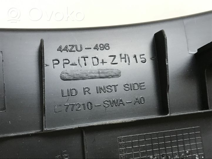 Honda CR-V Verkleidung Kombiinstrument Cockpit 77210SWAA0